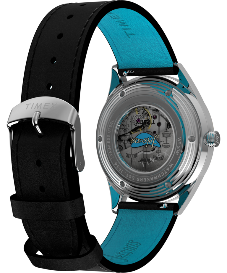 TW2Y56300 The Jetsons x Timex Marlin® Jet Automatic 38mm Strap Watch Caseback with Attachment Image