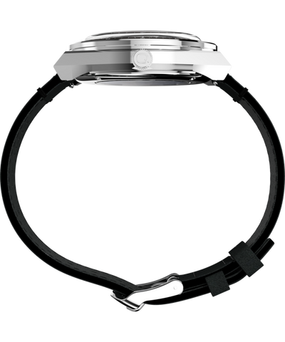 TW2Y56800 Q Timex NASA 40mm Leather Strap Watch Profile Image