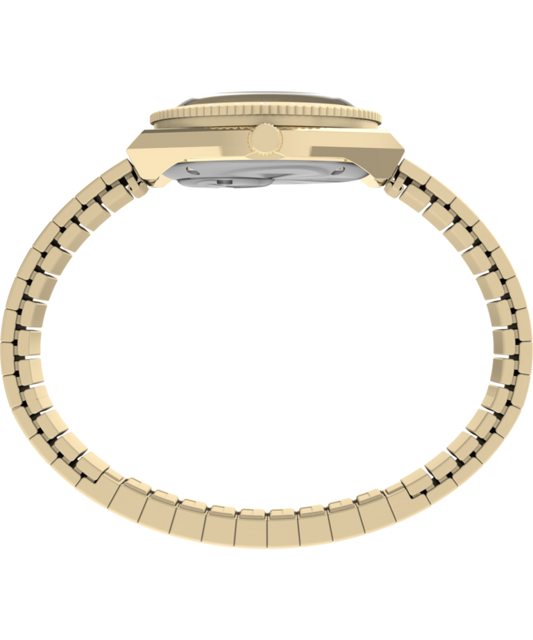 TW2Y57500 Q Timex® Mini 30mm Stainless Steel Expansion Band Watch  Profile Image