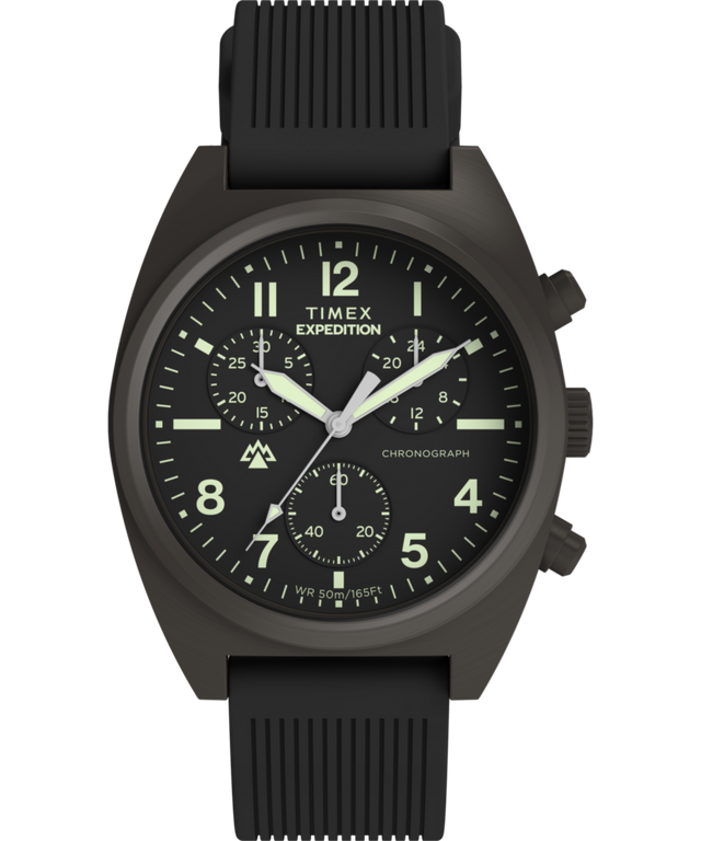 Expedition® Capstone Chronograph 41mm Silicone Strap Watch Expedition® Capstone Chronograph 41mm Silicone Strap Watch