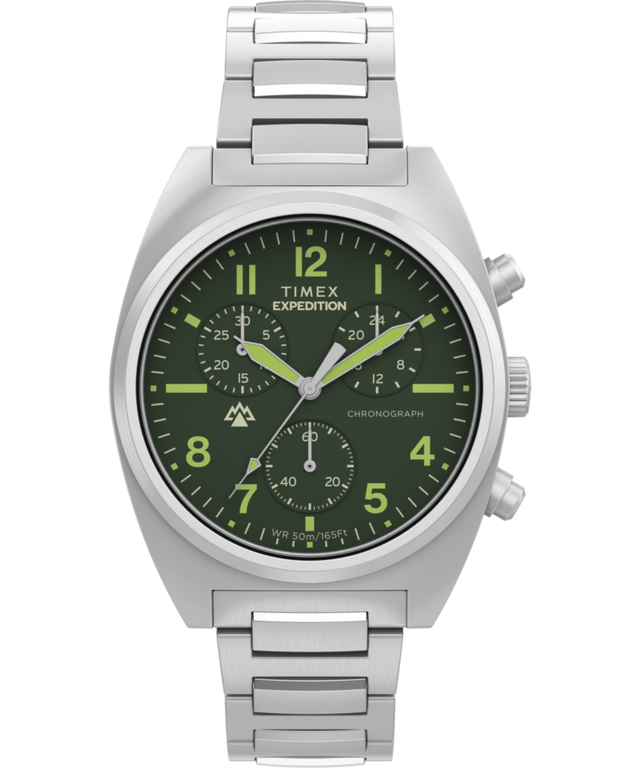 TW2Y61300 Expedition® Capstone Chronograph 41mm Stainless Steel Bracelet Watch  Primary Image