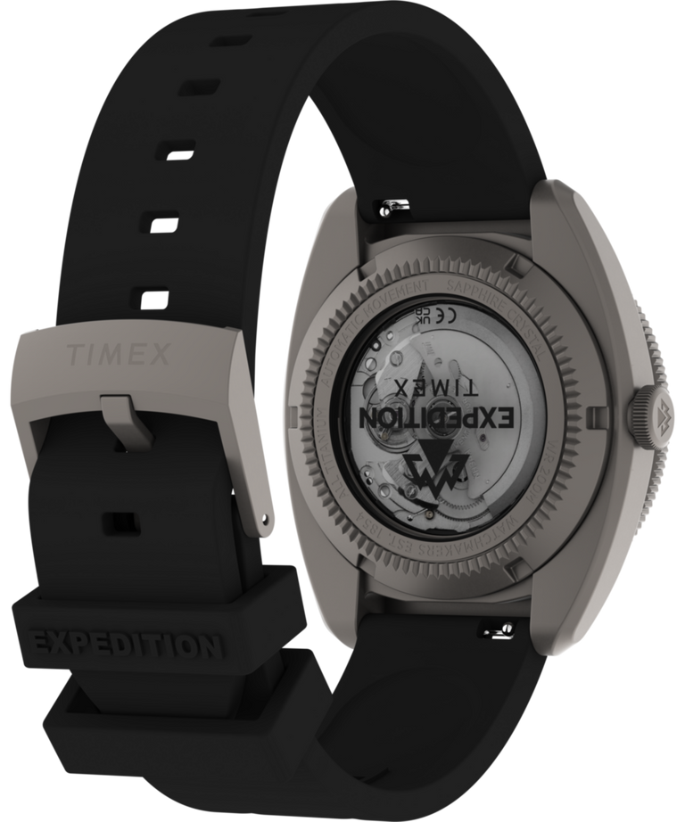 TW2Y63600 Expedition® Pioneer Titanium Automatic 41mm HNBR Synthetic Rubber Strap Watch Caseback with Attachment Image