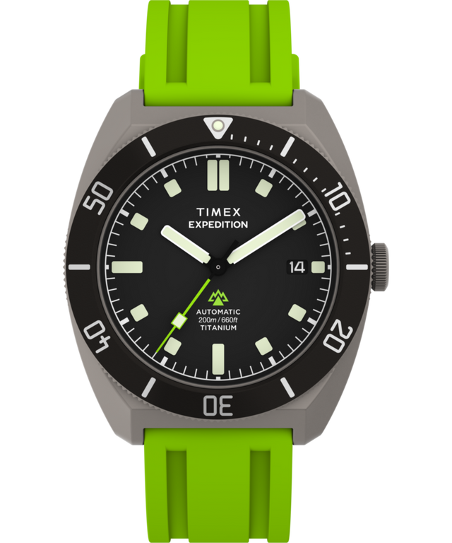 Expedition® Pioneer Titanium Automatic 41mm HNBR Synthetic Rubber