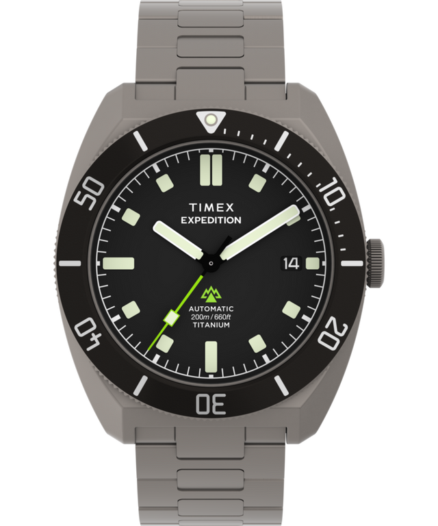 tw2 Expedition® Pioneer Titanium Automatic 41mm Bracelet Watch