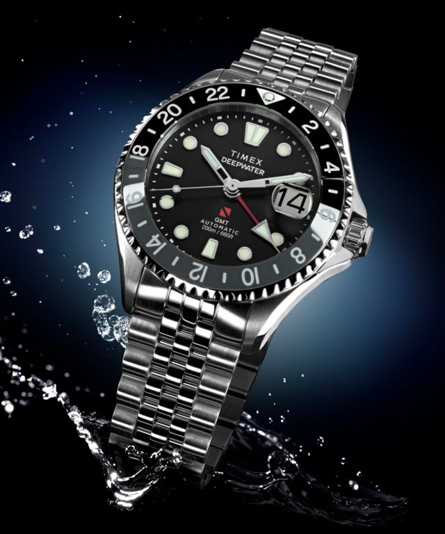TW2Y63900 Deepwater Meridian 200 Automatic GMT 42mm Stainless Steel Bracelet Watch Collab Additional Image