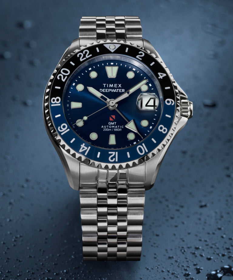 TW2Y64000 Deepwater Meridian 200 Automatic GMT 42mm Stainless Steel Bracelet Watch Collab Additional Image
