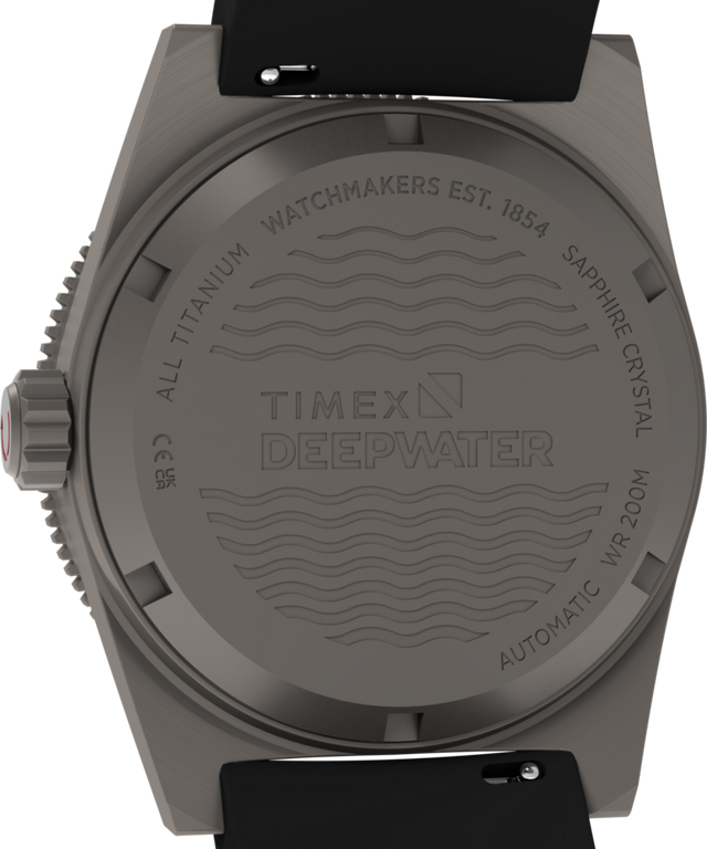 TW2Y64300 Deepwater Reef 200 Titanium Automatic 41mm Synthetic Rubber Strap Watch Caseback Image