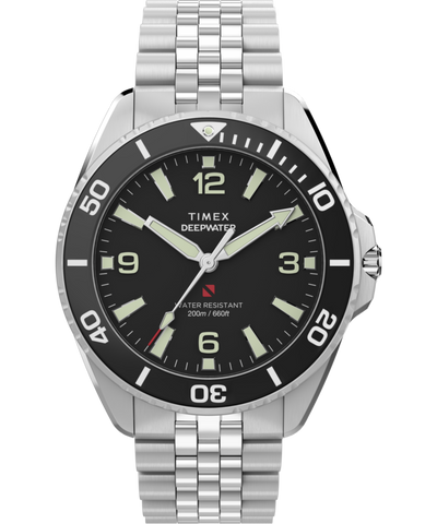 TW2Y64500 Deepwater Arctic 40.5mm Stainless Steel Bracelet Watch Primary Image