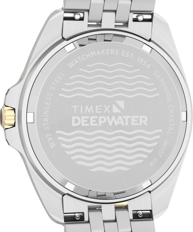 TW2Y64700 Deepwater Arctic 40.5mm Stainless Steel Bracelet Watch Caseback Image