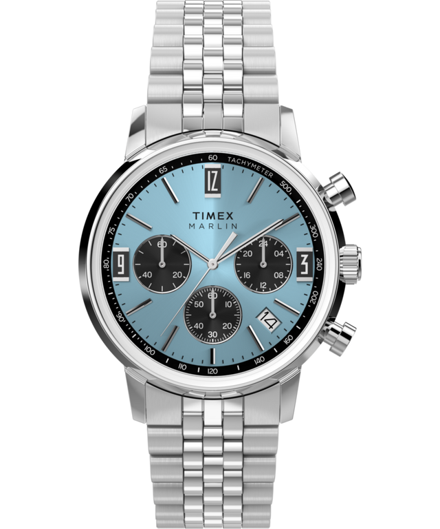 TW2Y66500 Marlin® Chronograph Tachymeter 40mm Stainless Steel Bracelet Watch  Primary Image