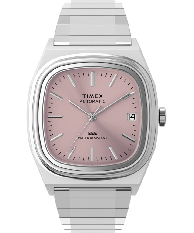 Timex® Automatic 1983 E Line 34mm Stainless Steel Expansion Band Timex® Automatic 1983 E Line 34mm Stainless Steel Expansion Band