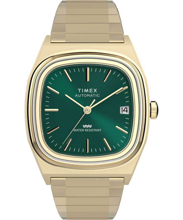 Timex® Automatic 1983 E Line 34mm Stainless Steel Expansion Band