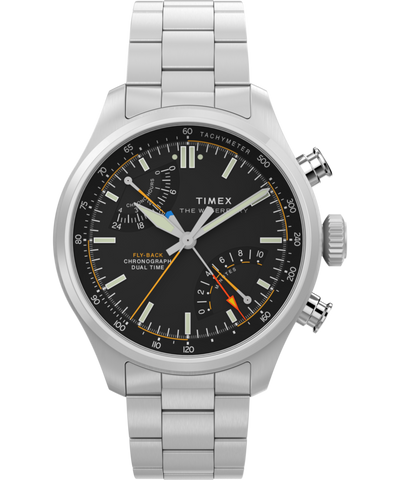 TW2Y70200 Waterbury Ace Fly-Back Chronograph 43mm Stainless Steel Bracelet Watch Primary Image
