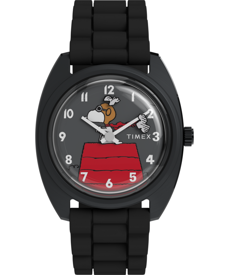 TW2Y70900 Peanuts® x Timex 1979 Reissue Inspired 37mm Silicone Strap Watch Primary Image