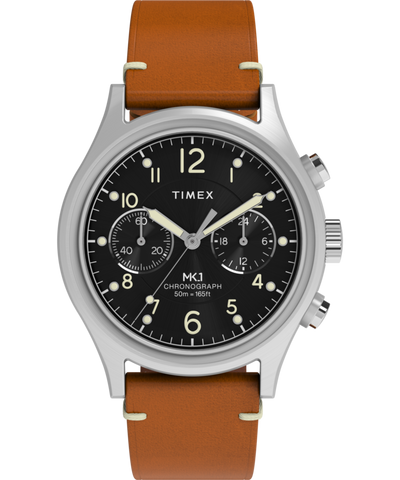 TW2Y71100 MK1 Chronograph 40mm Leather Strap Watch Primary Image