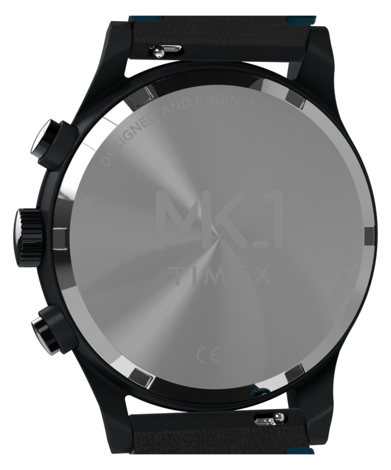 TW2Y71300 MK1® Chronograph 40mm Leather Strap Watch Caseback Image
