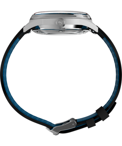 TW2Y71400 Timex x Superman Marlin® Jet Automatic 38mm Leather Strap Watch Profile Image