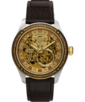 TW2Y75500 Harry Potter x Timex Waterbury Skeleton Automatic 39mm Leather Strap Watch Primary Image