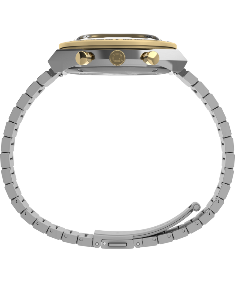 TW2Y75900 Harry Potter x Q Timex Time Turner Chronograph 40mm Stainless Steel Bracelet Watch Profile Image