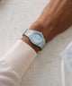 TW2Y77300 Q Timex® Mini 30mm Stainless Steel Expansion Band Watch  Primary Wrist Image
