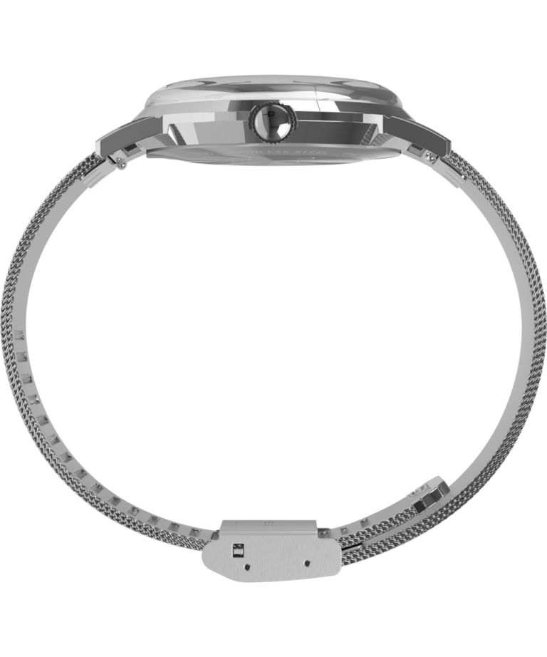 TW2Y83800 Todd Snyder x Timex Marlin® Mesh 34mm Stainless Steel Bracelet Watch Profile Image