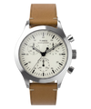 TW2Y85000 Timex Weekender® New England Chronograph 40mm Leather Strap Watch   Primary Image