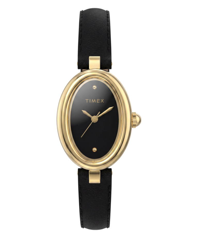 TW2Y86300 Cavatina® Luxe 22mm Leather Strap Watch Primary Image