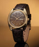 TW2Y87200 Timex 1978 Day Date Fumé Reissue 37mm Leather Strap Watch Campaign Key Silhouettes (Beauty shots) Image