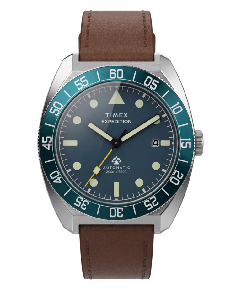 TW2Y87500 Expedition® Pioneer Automatic 41mm Leather Strap Watch Primary Image