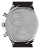 TW2Y88700 Q Timex Chronograph 40mm Leather Strap Watch Caseback Image