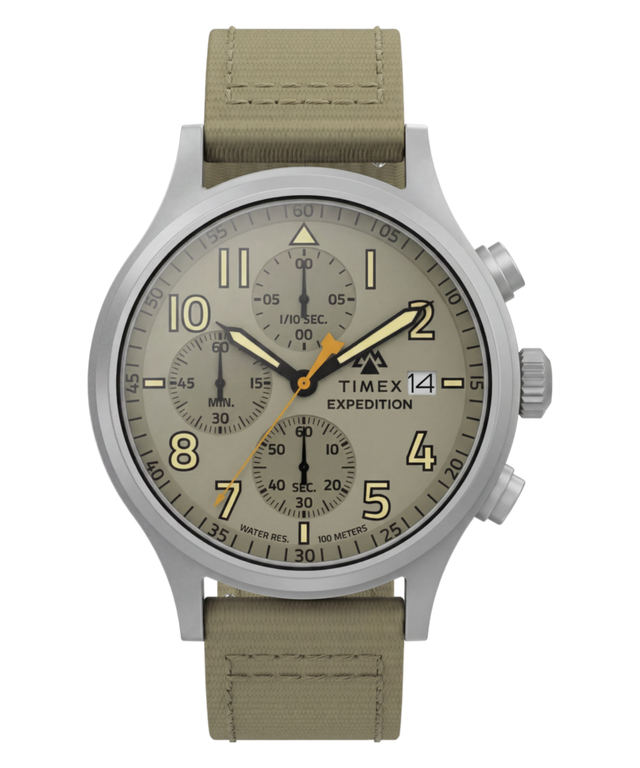 TW2Y89300 Expedition® Sierra Chronograph 43mm Fabric Strap Watch Primary Image