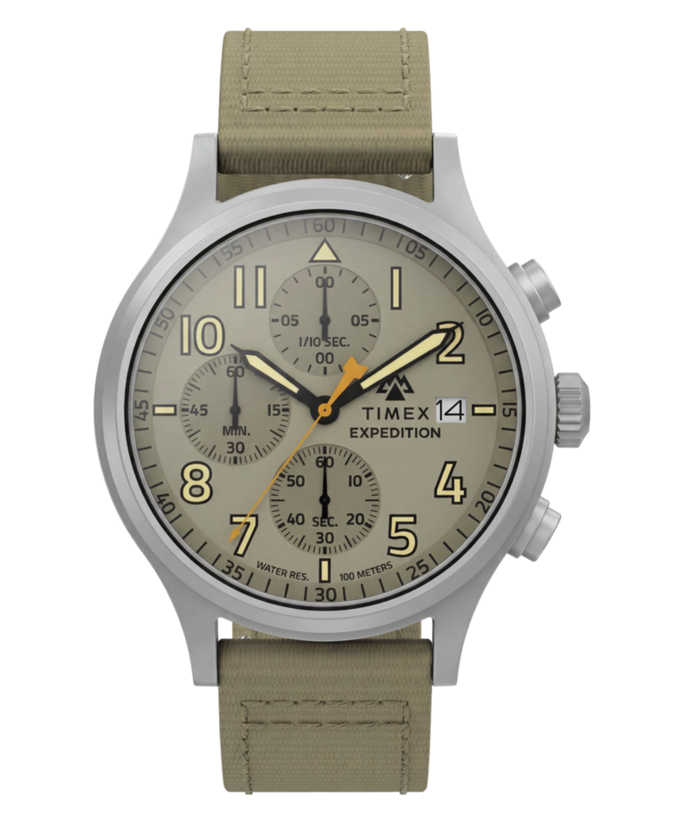 TW2Y89300 Expedition® Sierra Chronograph 43mm Fabric Strap Watch Primary Image