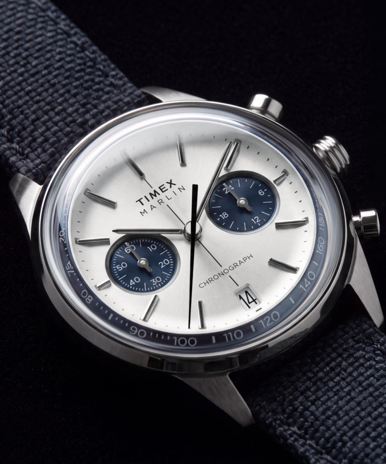 TW2Y89900 Marlin® Jet Chronograph 40mm Fabric Strap Watch  Alt Beauty Shot 4