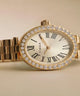 TW2Y90100 Cavatina® 19mm Stainless Steel Bracelet Watch Campaign Key Silhouettes (Beauty shots) Image