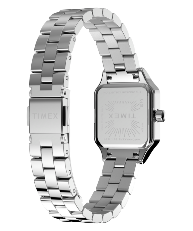 TW2Y90300 Addison 23mm Stainless Steel Bracelet Watch   Caseback with Attachment Image