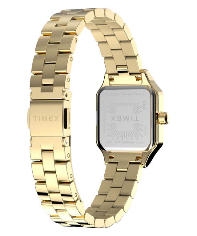TW2Y90500 Addison 23mm Stainless Steel Bracelet Watch Caseback with Attachment Image