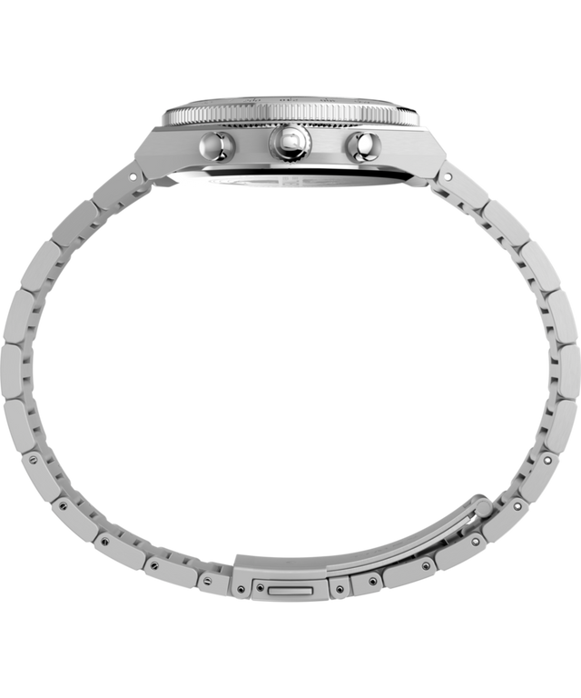 TW2Y92400 Q Timex Continental Chronograph 36mm Stainless Steel Bracelet Watch Profile Image