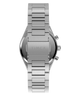 TW2Y92400 Q Timex Continental Chronograph 36mm Stainless Steel Bracelet Watch Strap Image