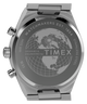 TW2Y92400 Q Timex Continental Chronograph 36mm Stainless Steel Bracelet Watch Caseback Image