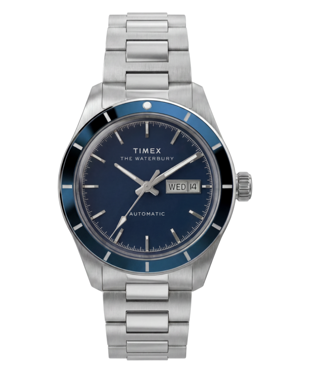 TW2Y94100 Waterbury Heritage Automatic 39mm Stainless Steel Bracelet Watch Primary Image
