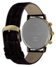 TW2Y99000 Timex 1990 Moon Phase Reissue 37mm Leather Strap Watch Caseback with Attachment Image
