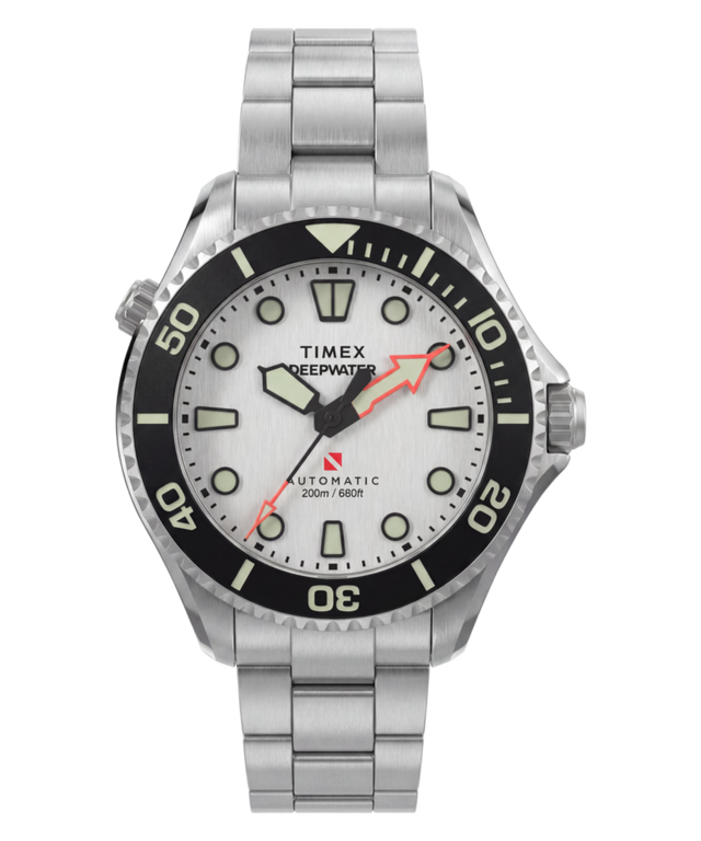 TW3A01600 Deepwater Meridian 200 HEV Automatic 44mm Stainless Steel Bracelet Watch Primary Image