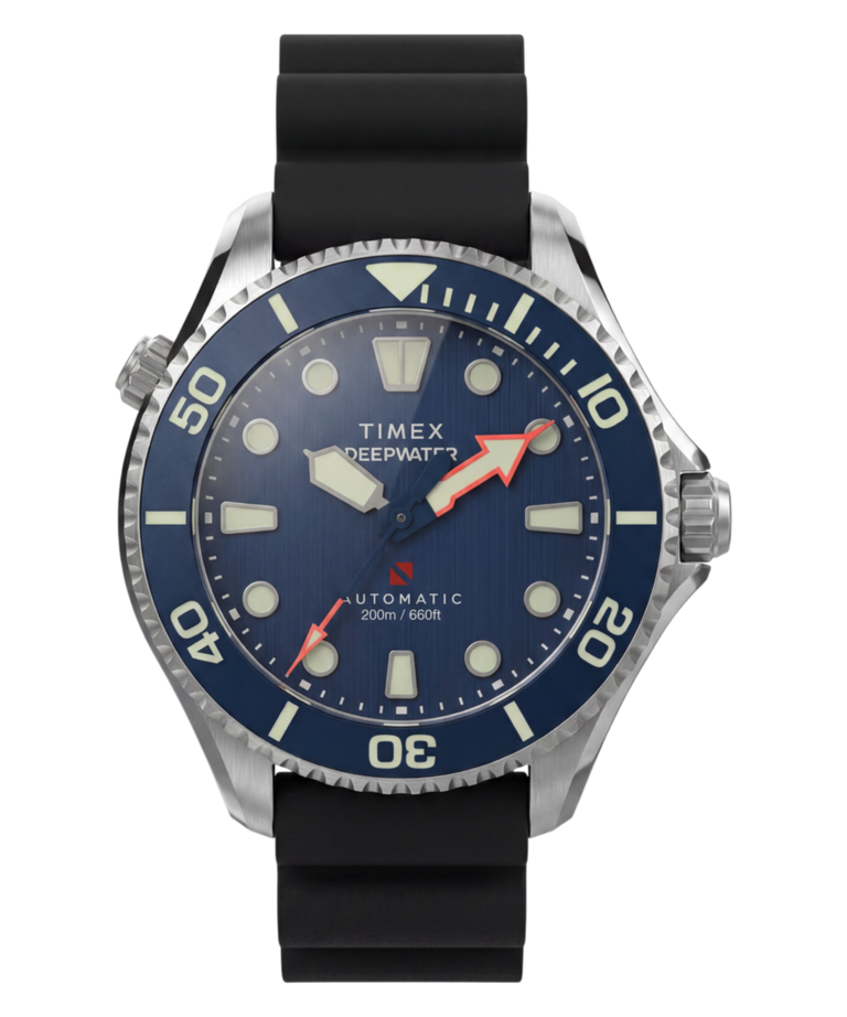 TW3A01700 Deepwater Meridian 200 HEV Automatic 44mm HNBR Synthetic Rubber Strap Watch Primary Image