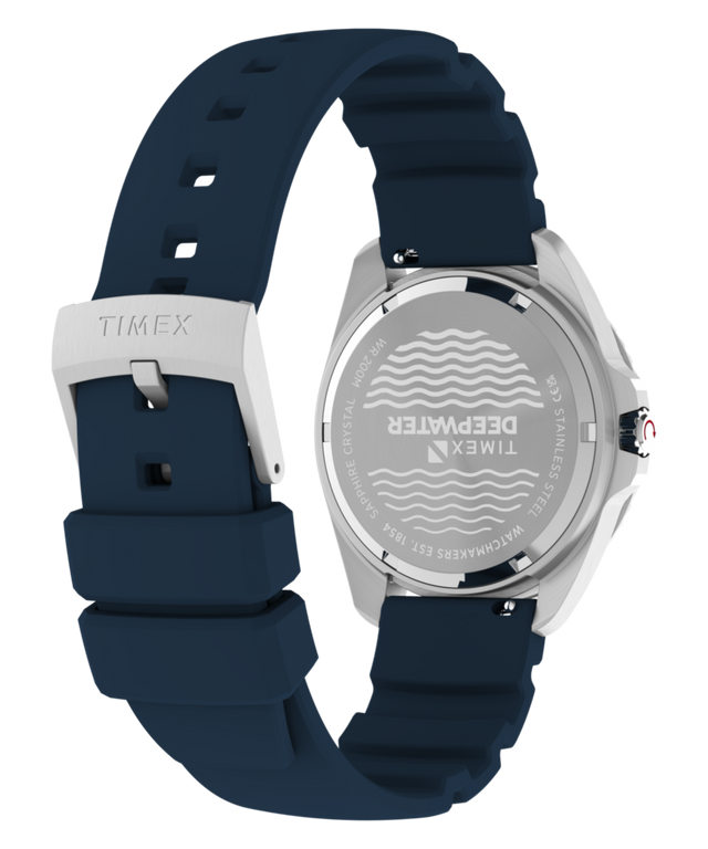 TW3A01900 Deepwater Arctic 200 40.5mm HNBR Synthetic Rubber Strap Watch Caseback with Attachment Image