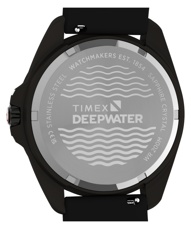 TW3A02000 Deepwater Arctic 200 40.5mm HNBR Synthetic Rubber Strap Watch Caseback Image