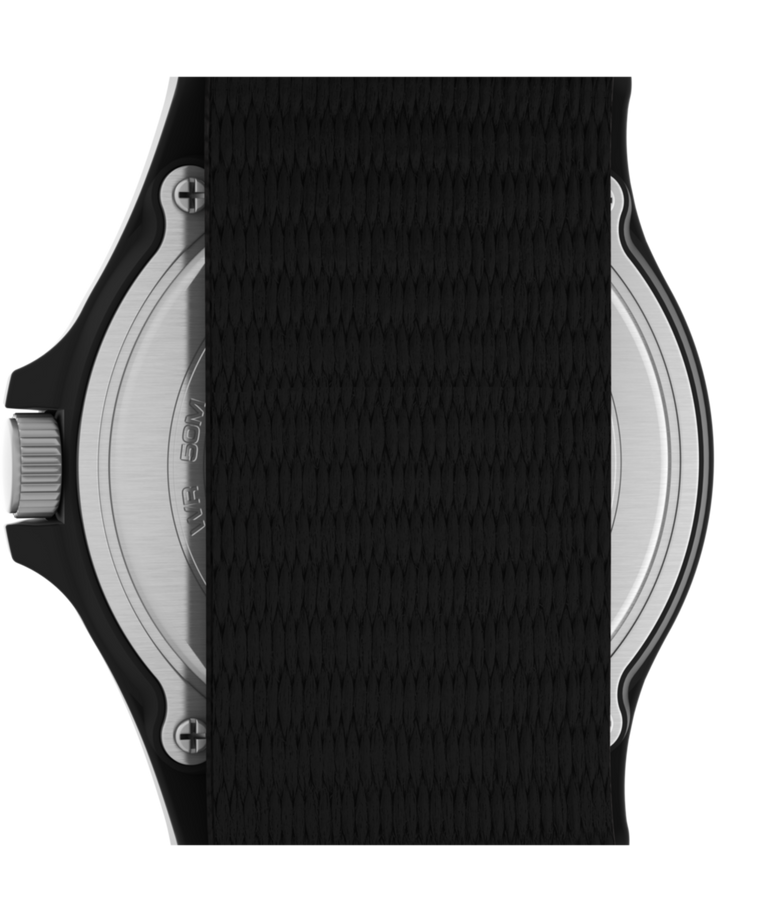 TW4B00100 Expedition Acadia 40mm Fabric Strap Watch Caseback Image