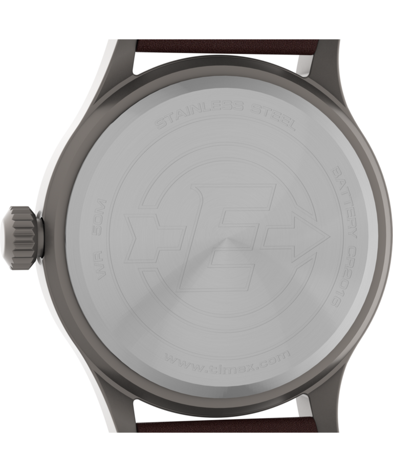 TW4B14100 Expedition Scout 40mm Fabric Strap Watch Caseback Image