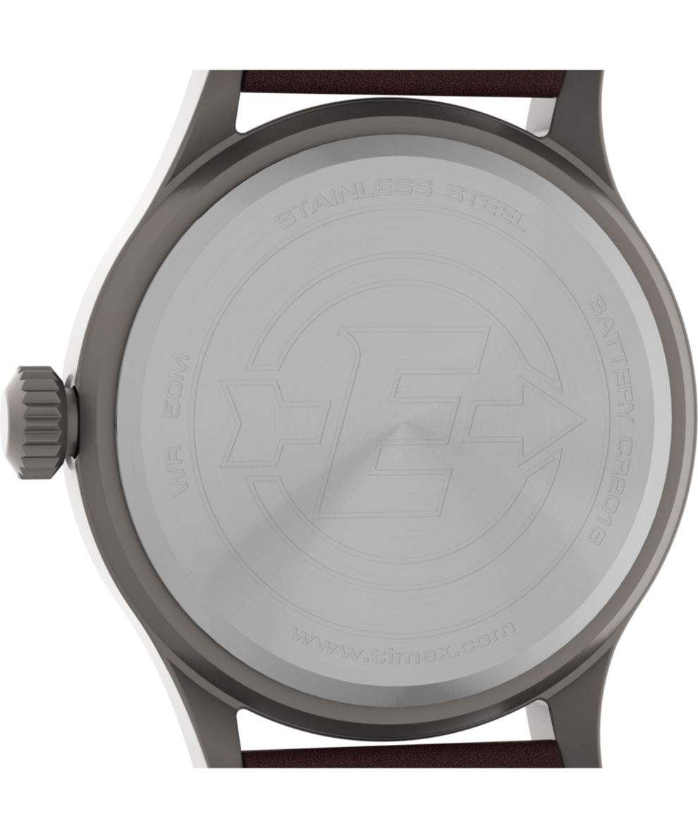 TW4B14100 Expedition Scout 40mm Fabric Strap Watch Caseback Image