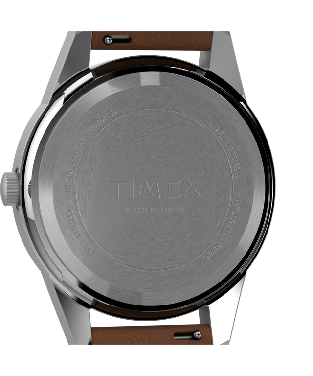 Timex Expedition® Field Mini x Peanuts Take Care 26mm Leather Strap Watch