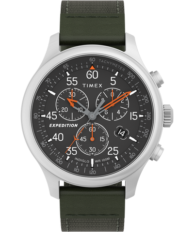 TW4B26700UK Expedition® Field Chronograph 43mm Mixed Material Strap Watch primary image